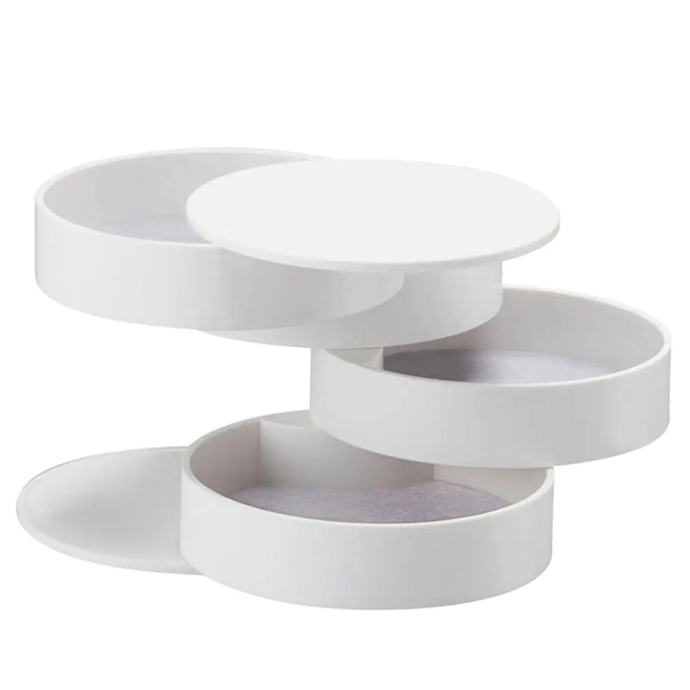 Nordic Rotating Creative Jewelry Box for Girls